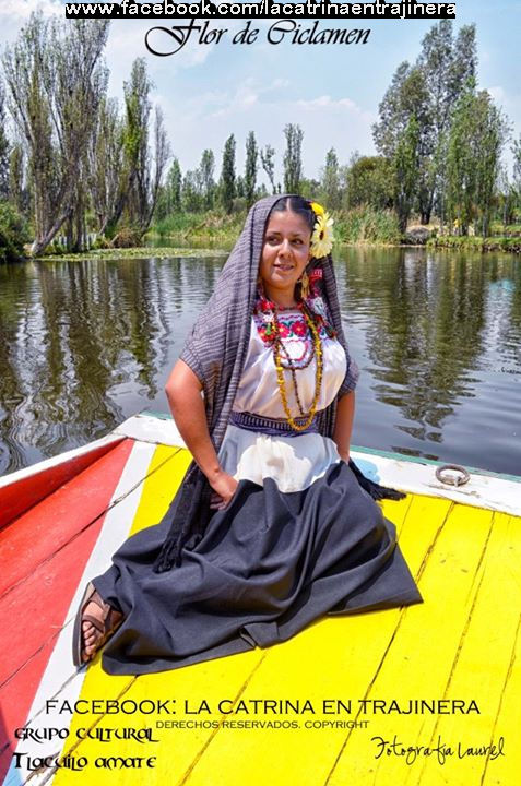 la flor mas bella del ejido Xochimilco Mexico 