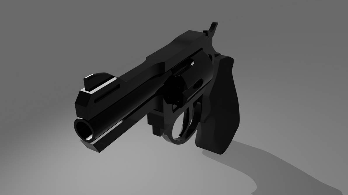 Revolver Render test 1 by bbbhyt on DeviantArt