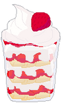 (F2U) - strawberry shortcake (glass)