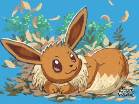 Freshly hatched Eevee