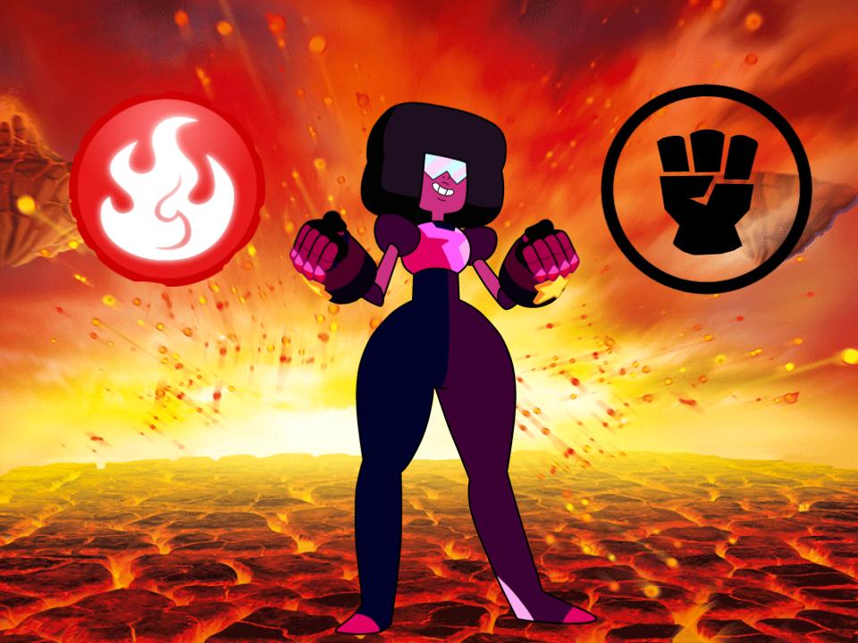 Garnet Fire Sensei/ Brawler Class