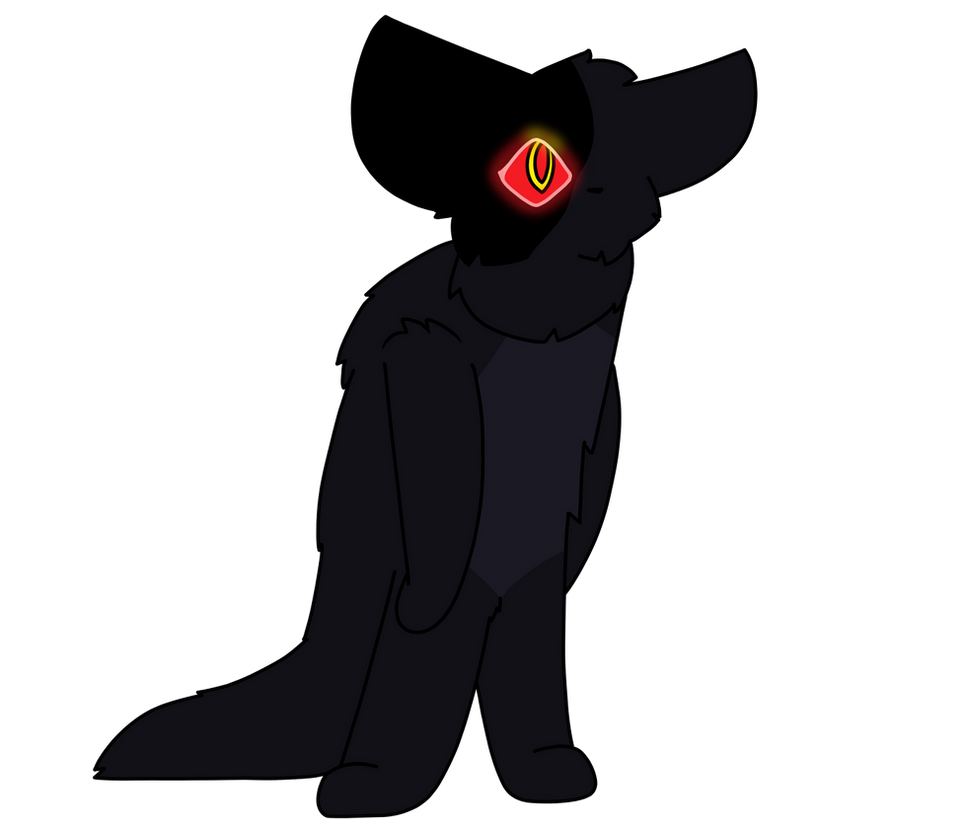 Alt Raven Standing On Her Hind Legs by Swirlykitten on DeviantArt