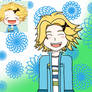 [MysMe] Yoosung Smiling emote redrawn (digitized)