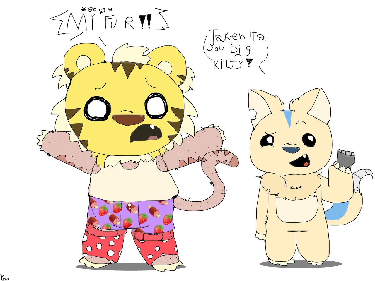 Fecious Rintoo Rintoo's Bad Fur Day. by SPANEY77 on DeviantArt