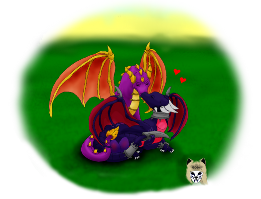 Spyro and Cynder