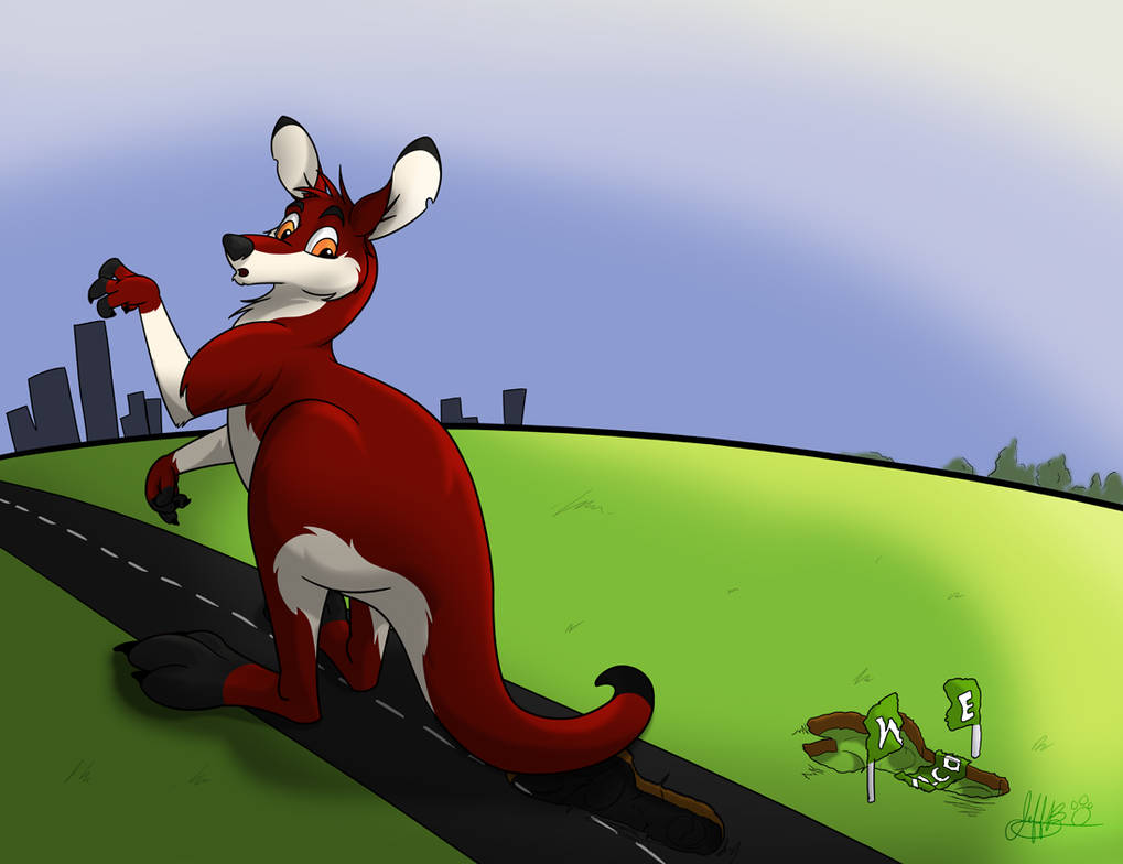 Secoh2000 Red Whoops, new roo in town by secoh2000 on DeviantArt