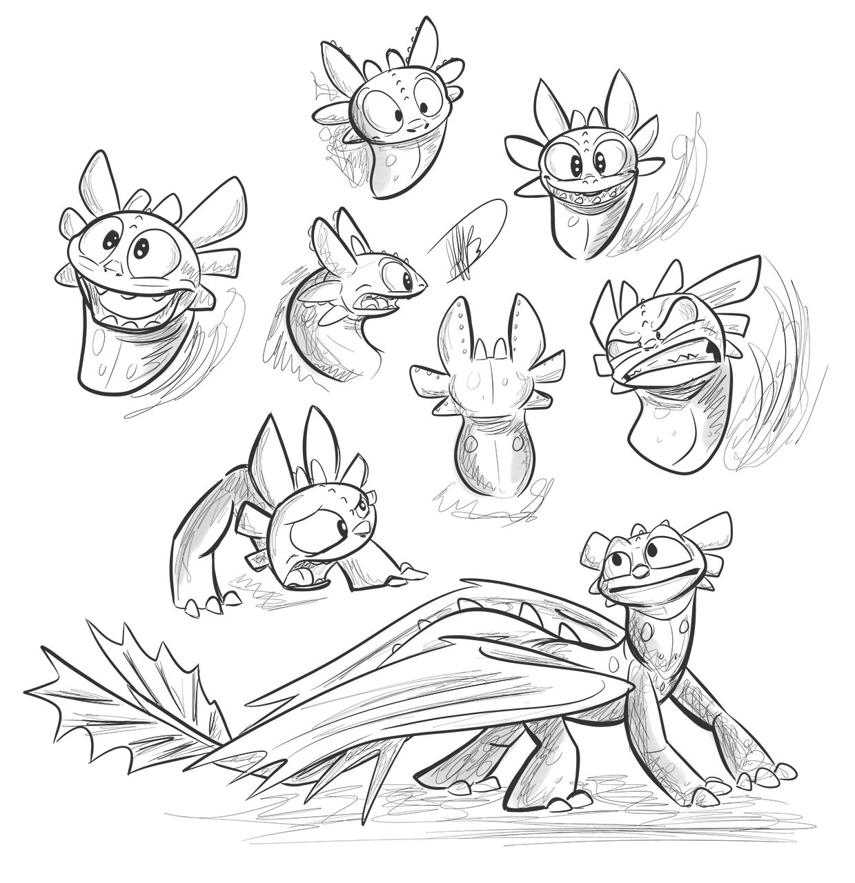 Toofless Sketches