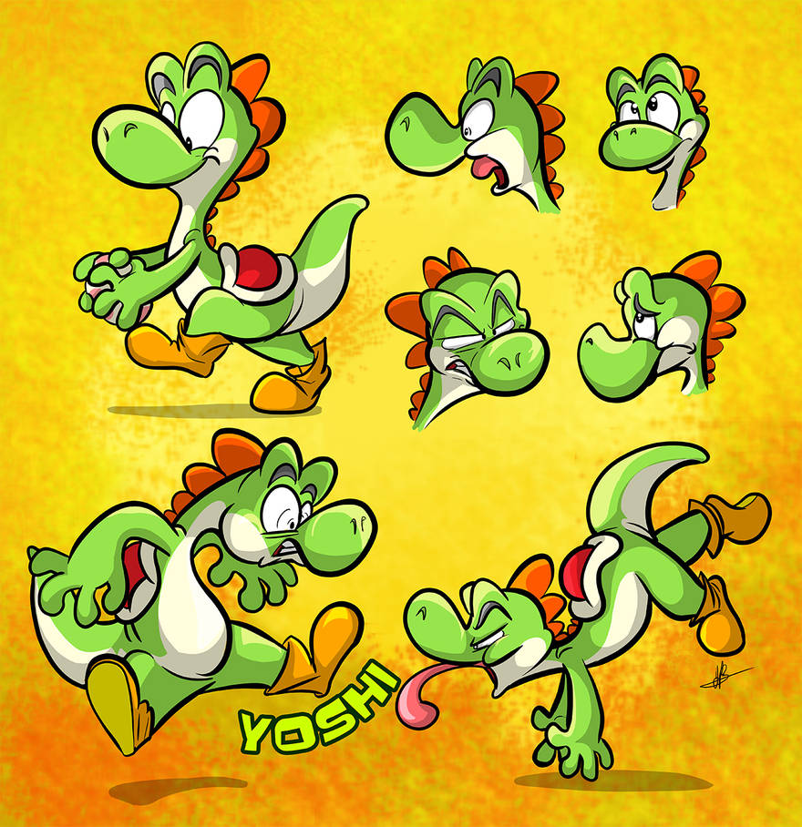 Secoh2000 Red Yoshi Parade by secoh2000 on DeviantArt