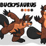 Buckysaurus - Ref Sheet