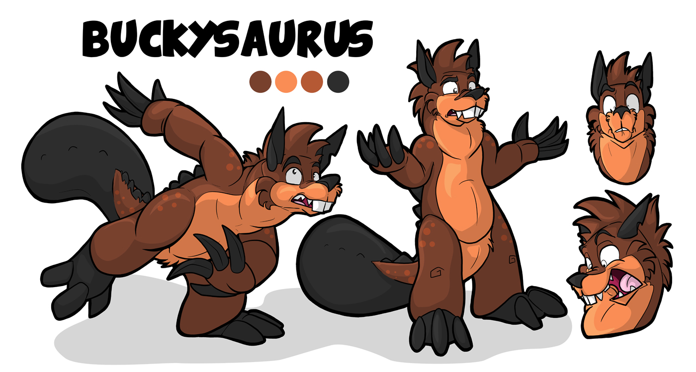 Buckysaurus - Ref Sheet