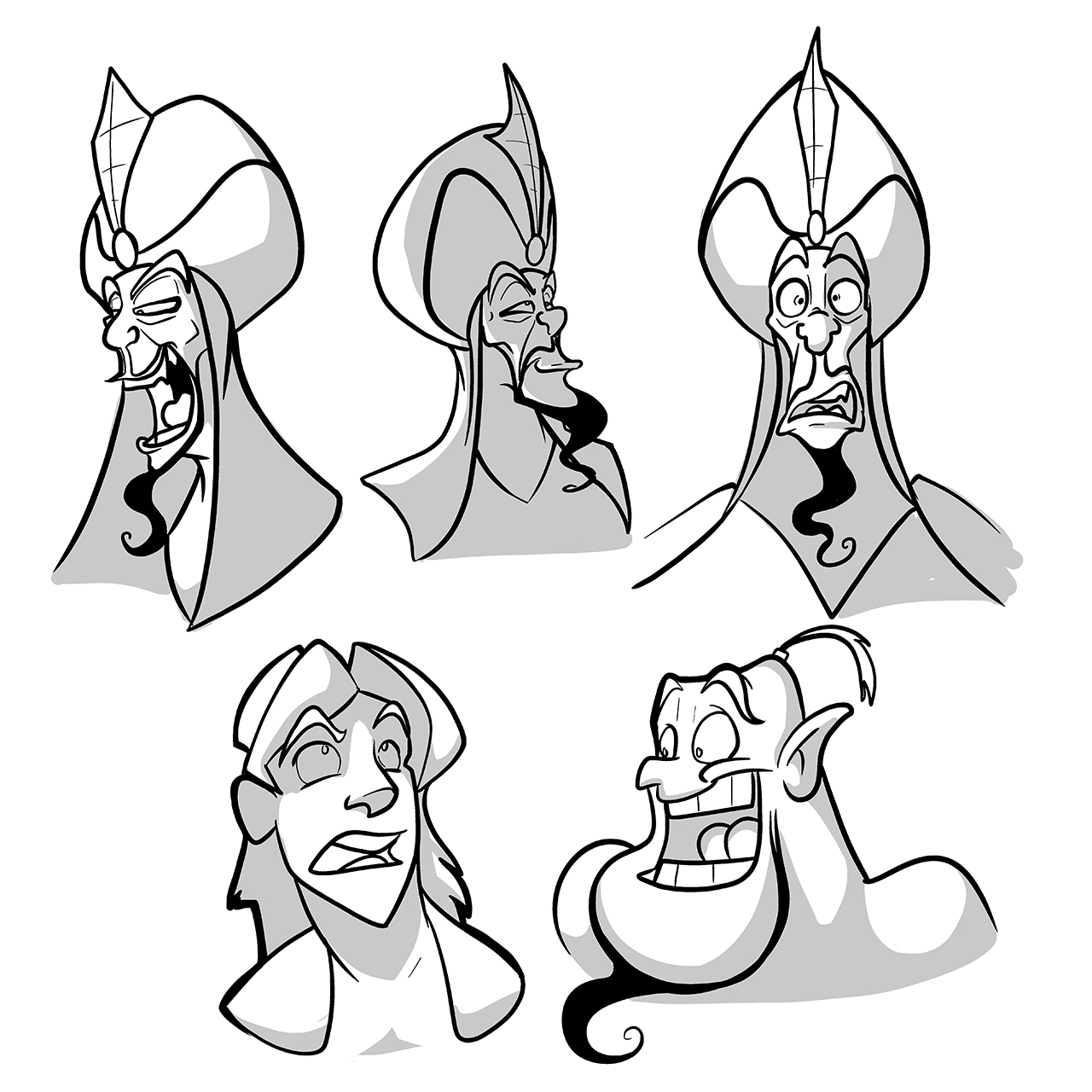 Aladdin - Facial Practice