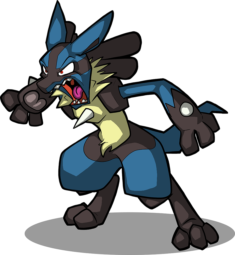 Venom Lucario by Celcius-RazorRush on DeviantArt