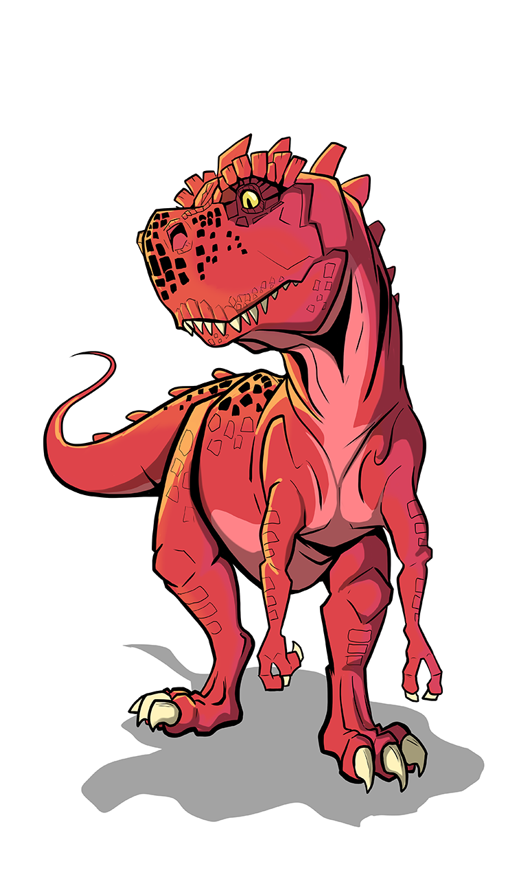 Secoh2000 Red Devil Dinosaur by secoh2000 on DeviantArt