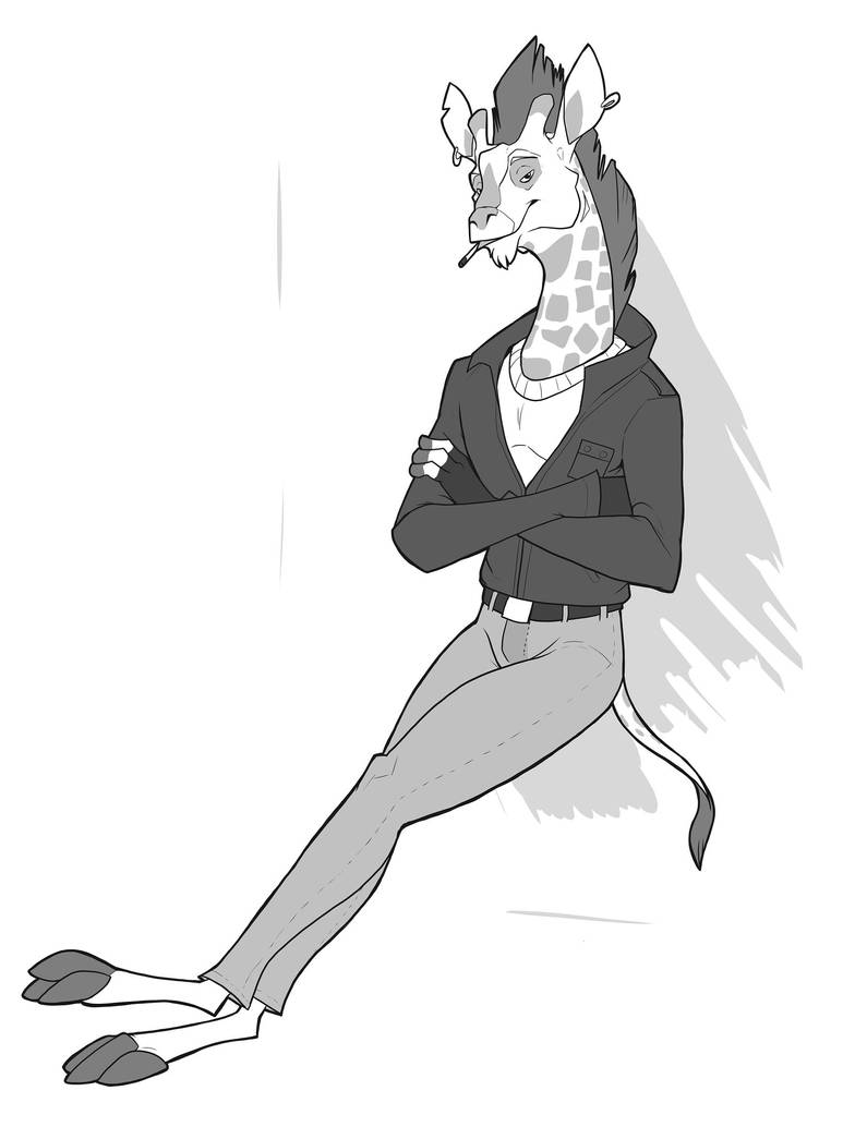 Secoh2000 Red Giraffe Character - Part 2 by secoh2000 on DeviantArt
