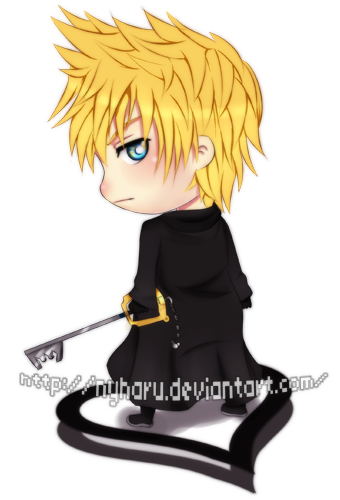 Chibi Roxas by Suzumeny-chan on DeviantArt
