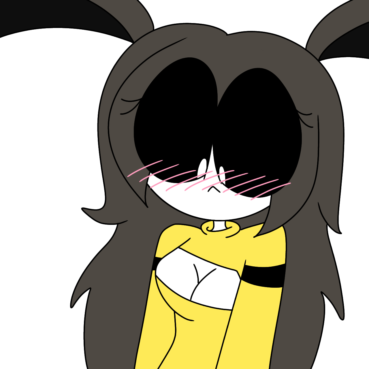 Deviantart Blushing Blushing Bunny (Art Trade) by SugarLoveRose on DeviantArt