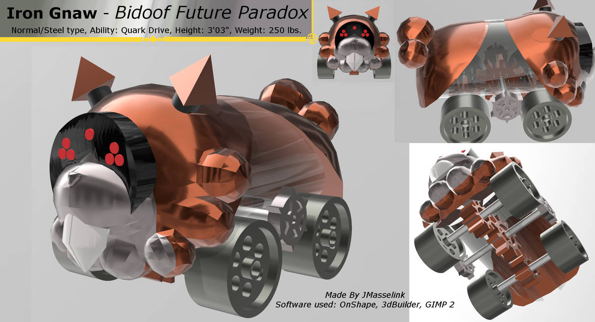 Future Paradox Fakémon: Iron Star by EnderXIII on Newgrounds