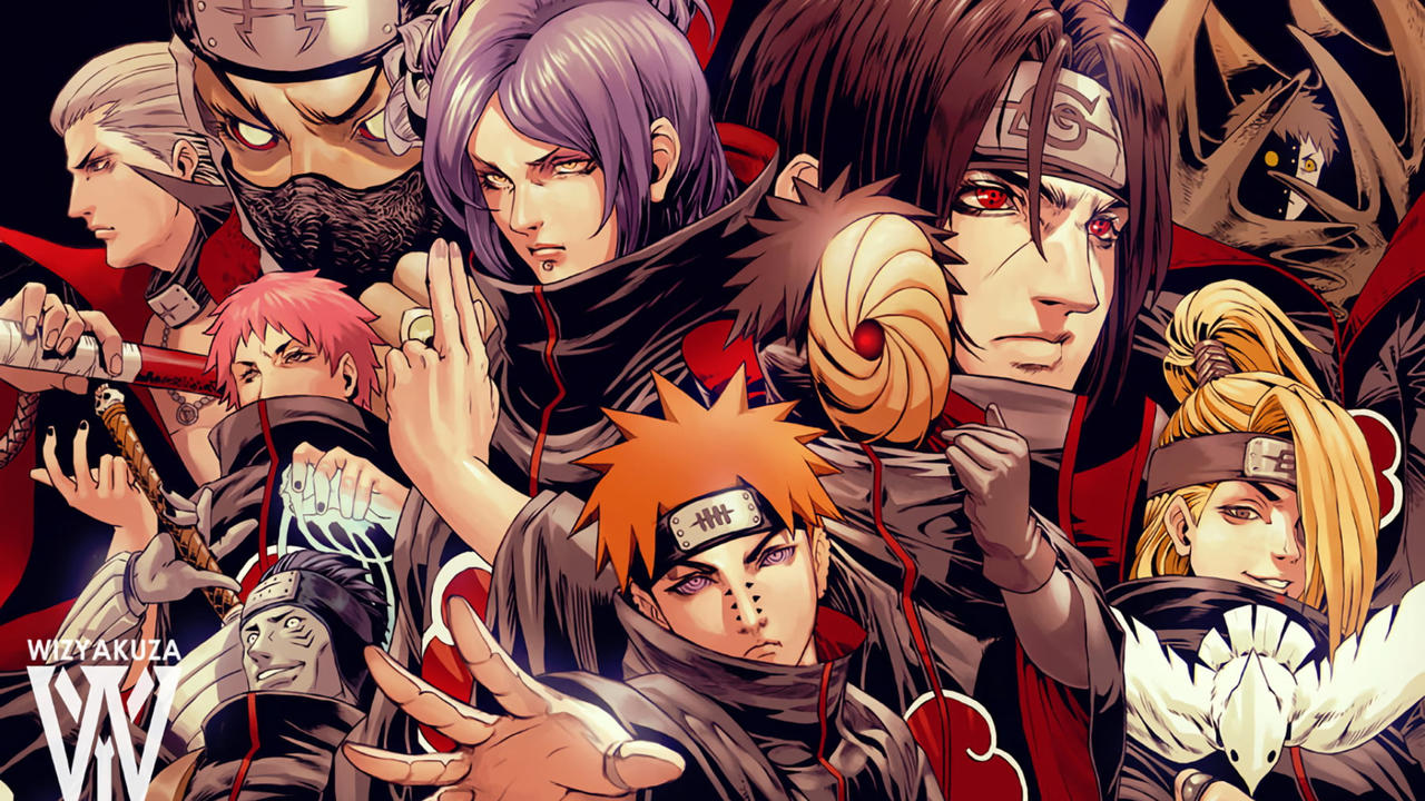 Akatsuki - Members HD Wallpaper - by NarutoArts1 on DeviantArt