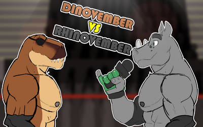 Dinovember vs Rhinovember