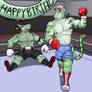 Commission wave 6: Birthday fights