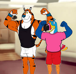 Locker room flex