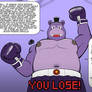 FRWF: Mister Hippo Losing screen