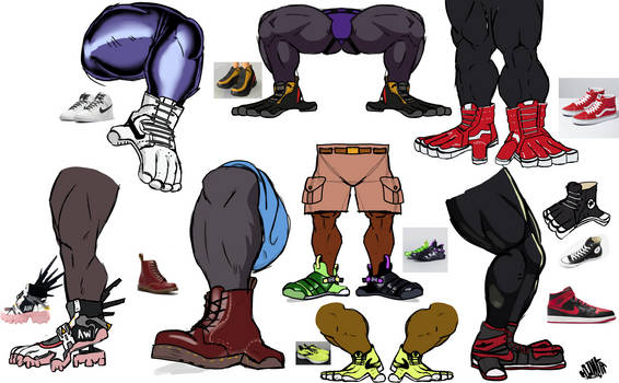 Gorilla shoe fasion
