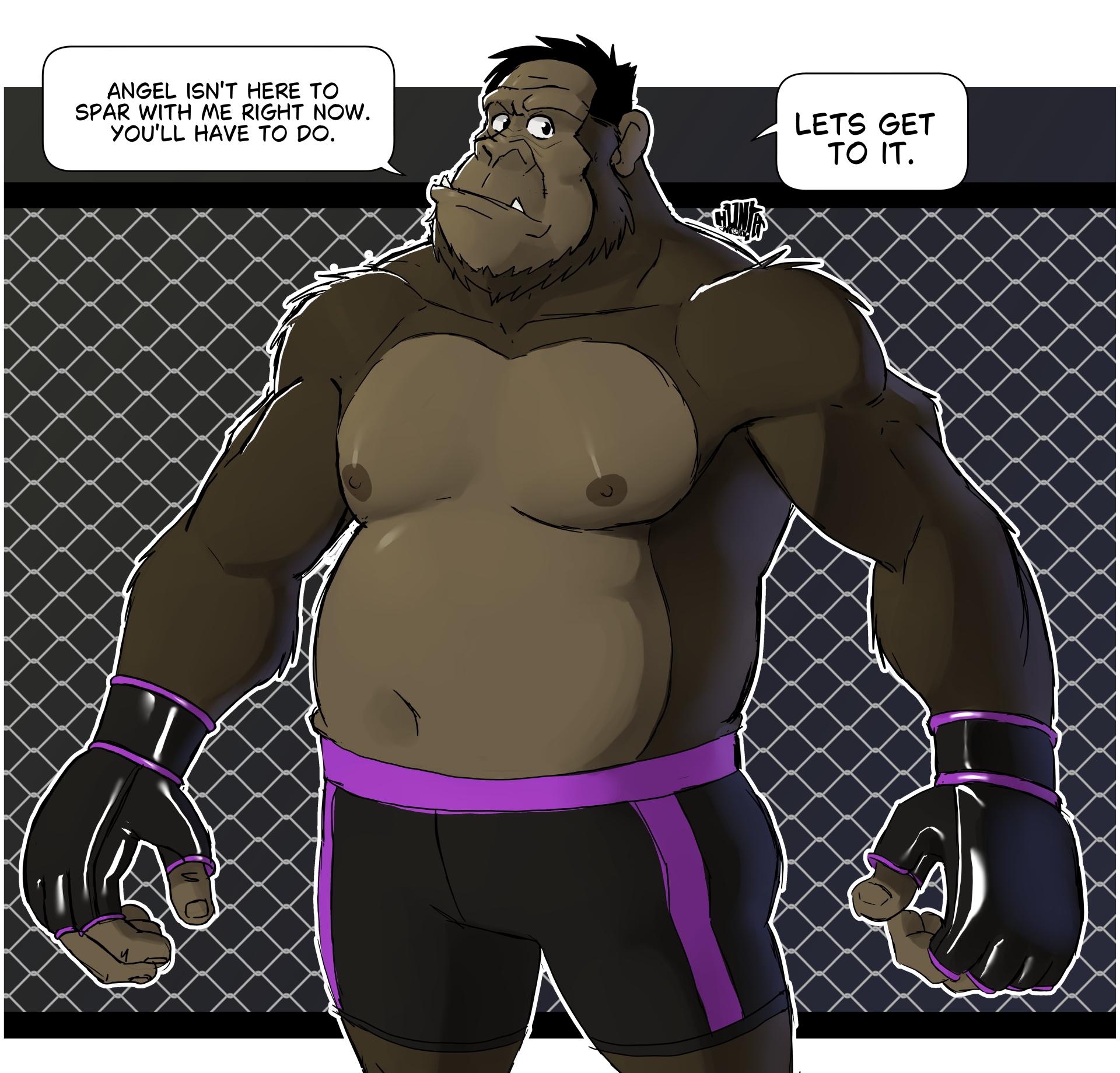 Sam Simeon sparring time