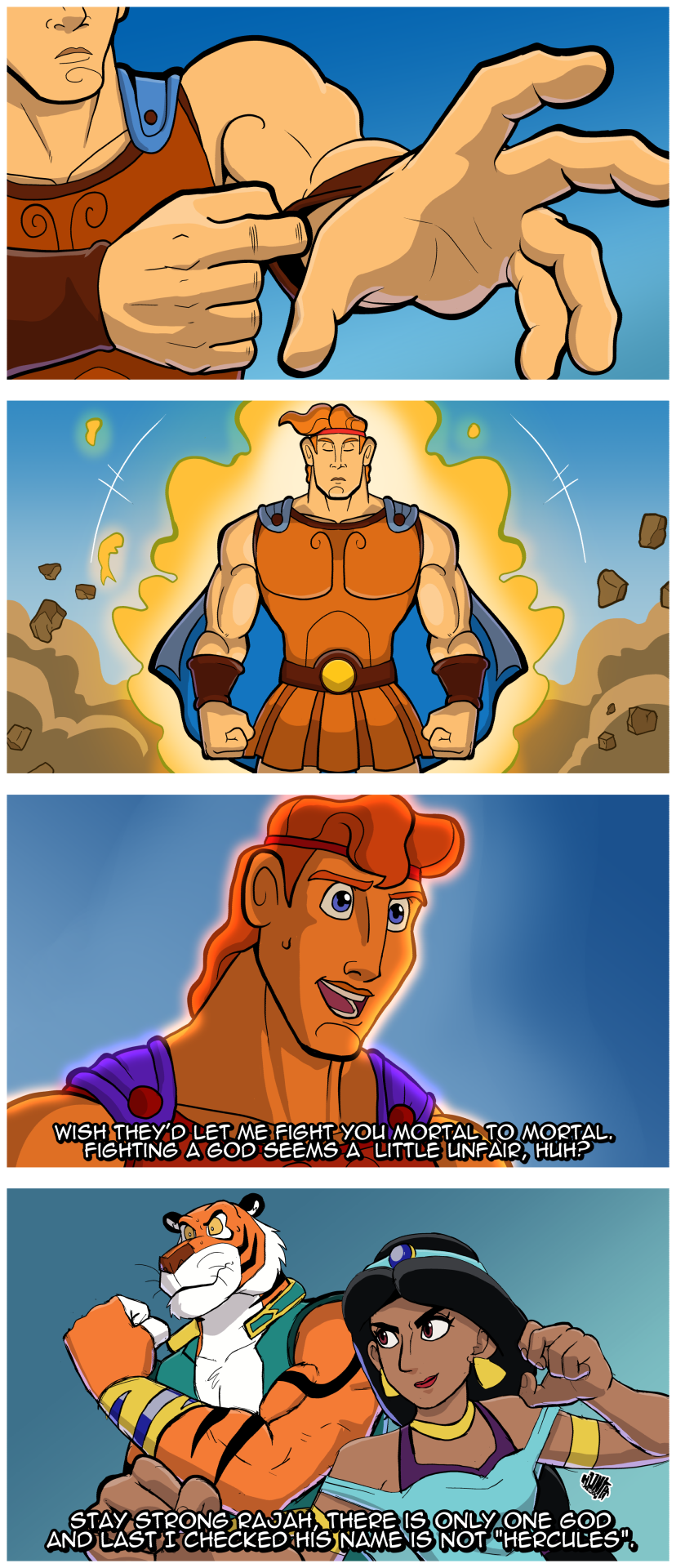 What is a god to a princess