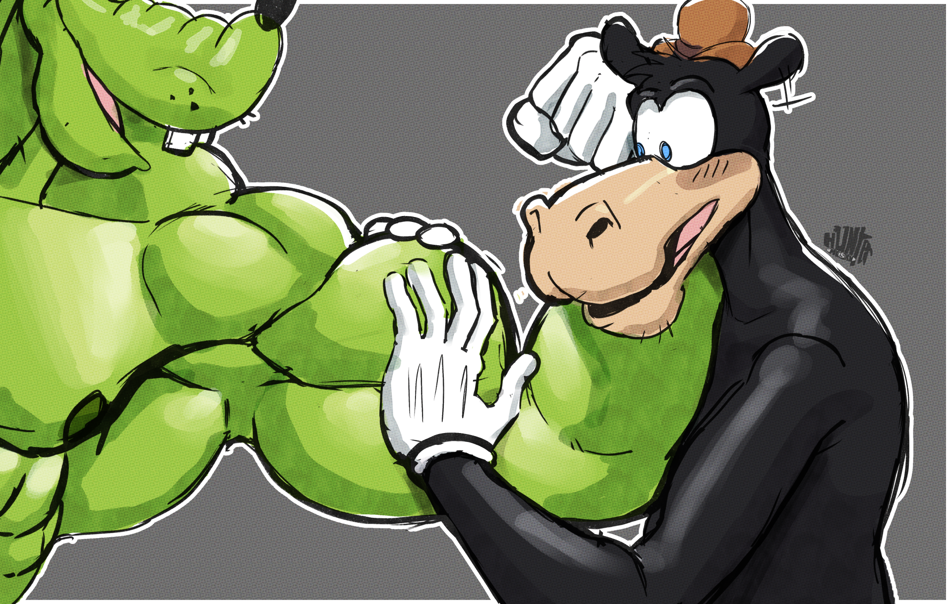 Goofy Hulky