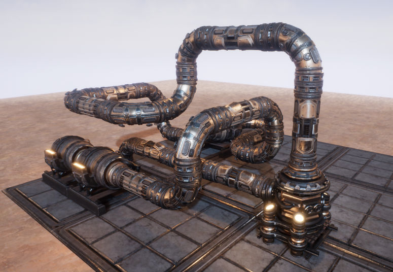 Modular Game Assets (WIP) 2 by 3DSauces on DeviantArt
