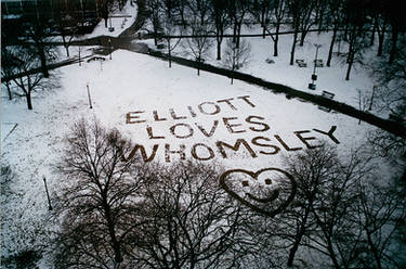 Elliott loves Whomsley.