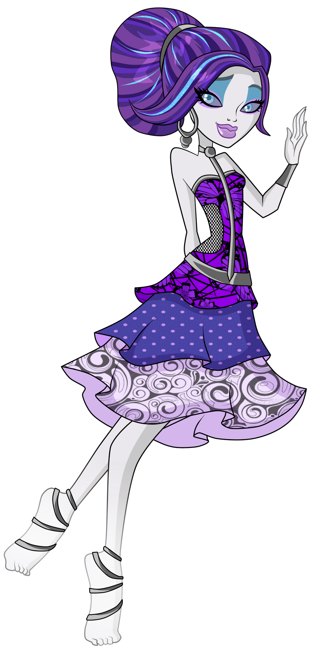 Spectra ! Monster high ! by CostantStyle on DeviantArt