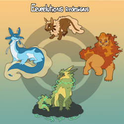 [Pokemon redesigns] Eeevelutions