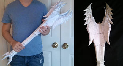 Daedric Mace Papercraft