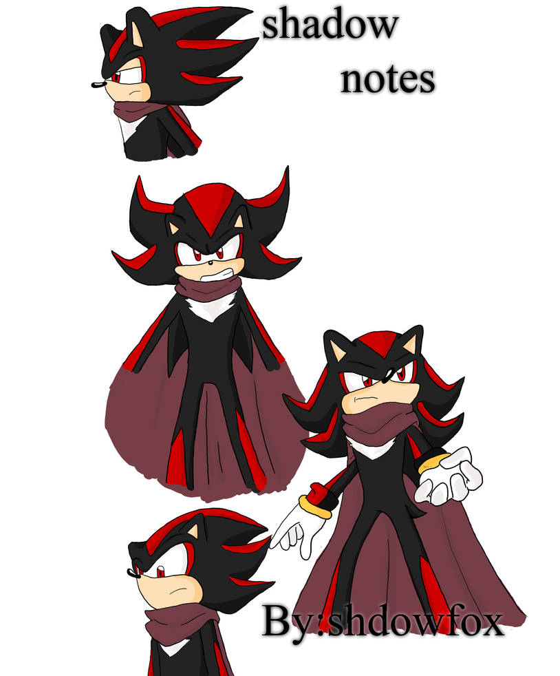shadow notes color by grim-zitos on DeviantArt