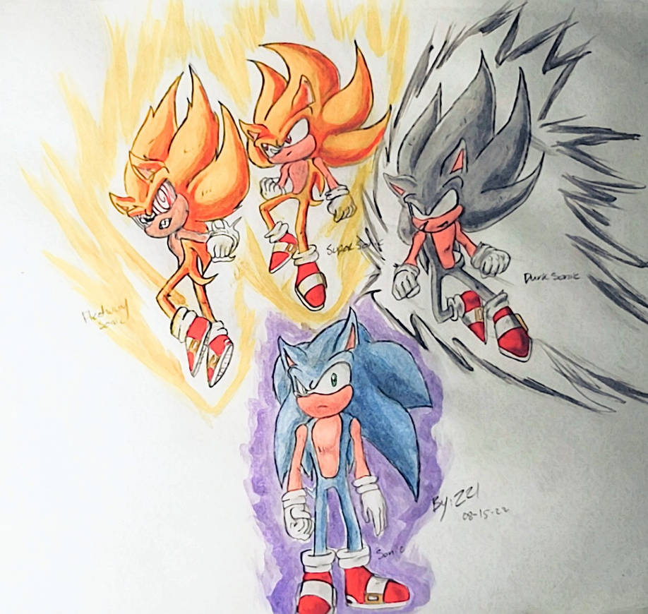 Sonic Forms by grim-zitos on DeviantArt