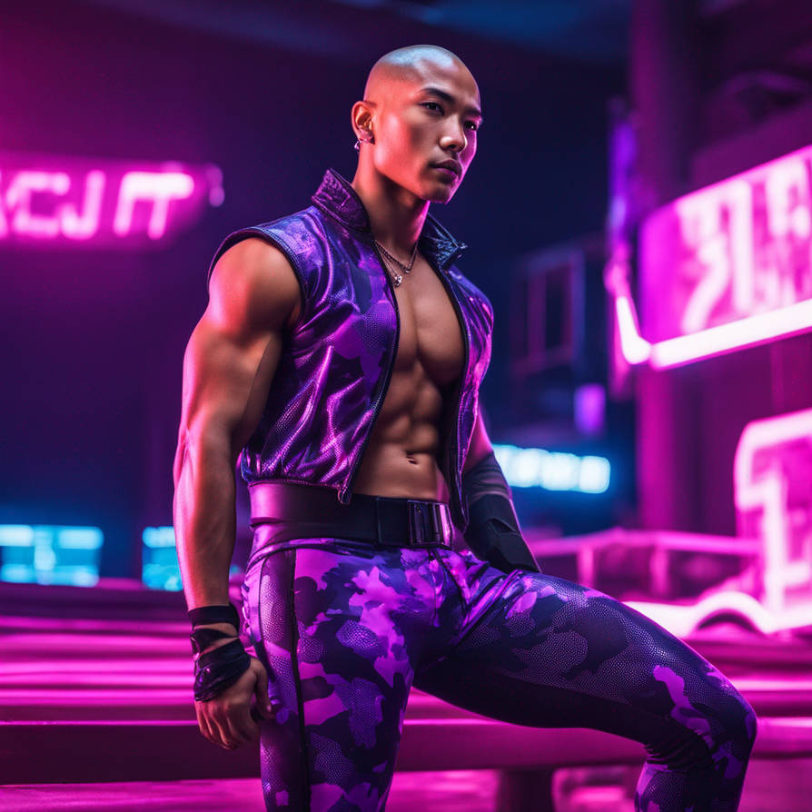 Full body shot of a handsome young very muscular A by jhosoldier on ...
