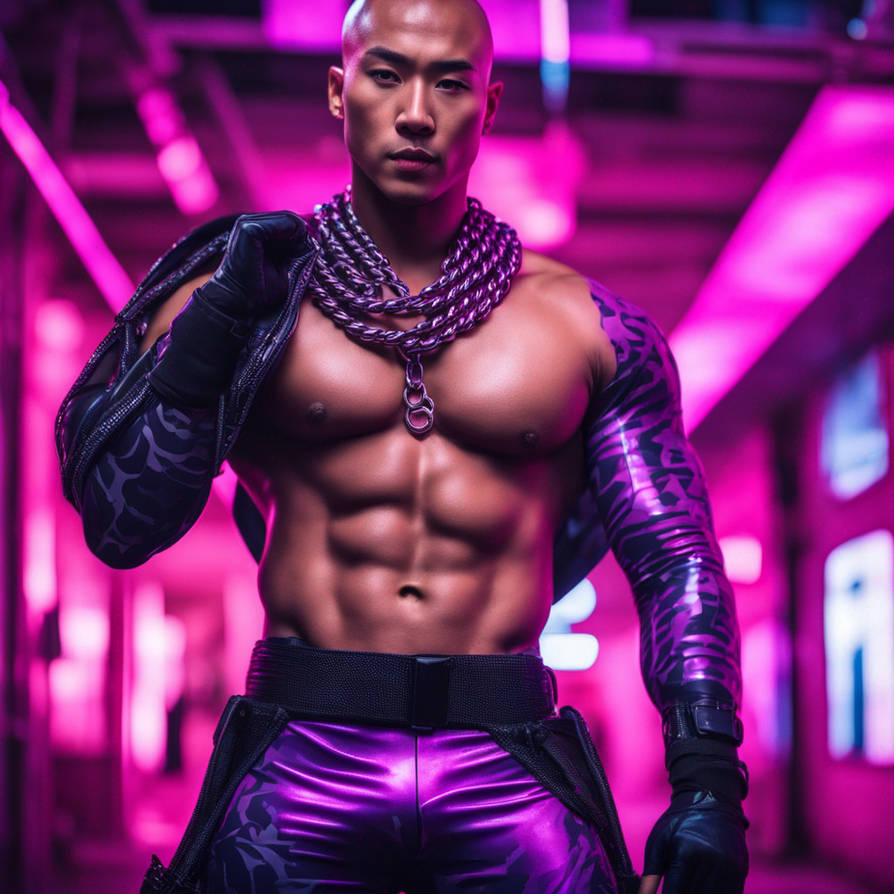 Full body shot of a young handsome muscular Asian by jhosoldier on ...