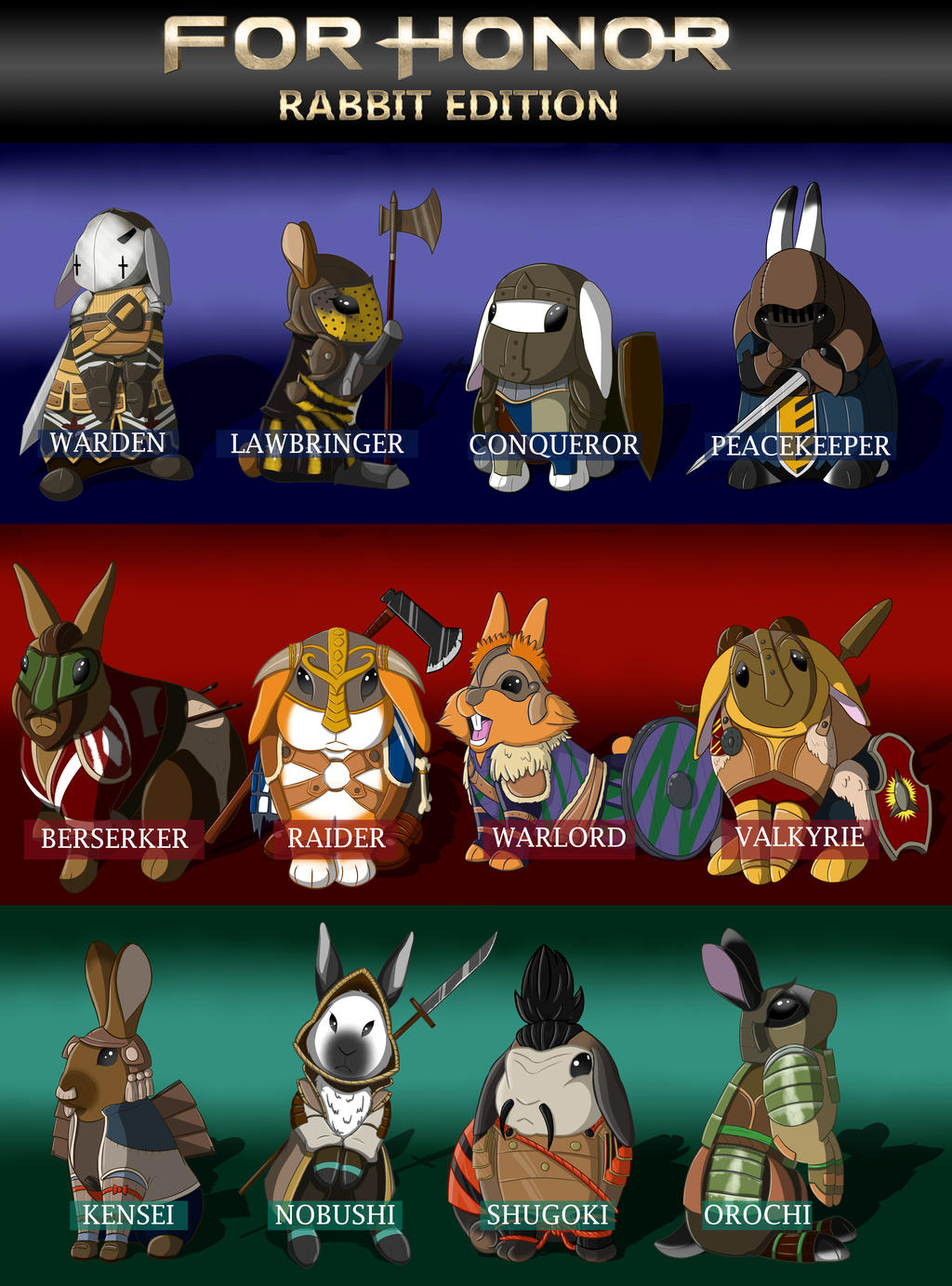 For Honor: Rabbit Edition by RabbitMT on DeviantArt