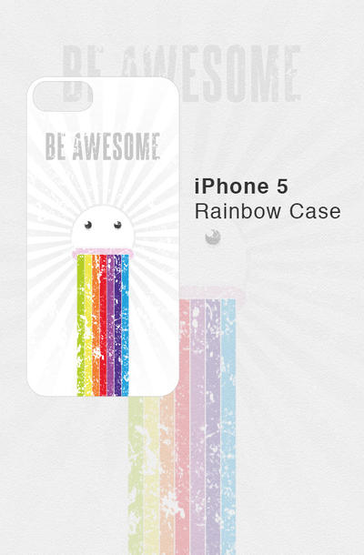 iPhone 5 Rainbow Case by Sirri-R-P