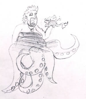 Ursula eats ariel