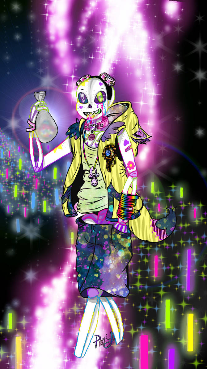 Sans Rave Rave sans by Proxyoutsider on DeviantArt