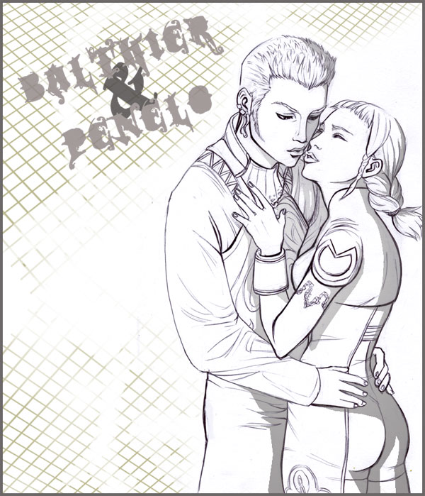 Balthier and Penelo