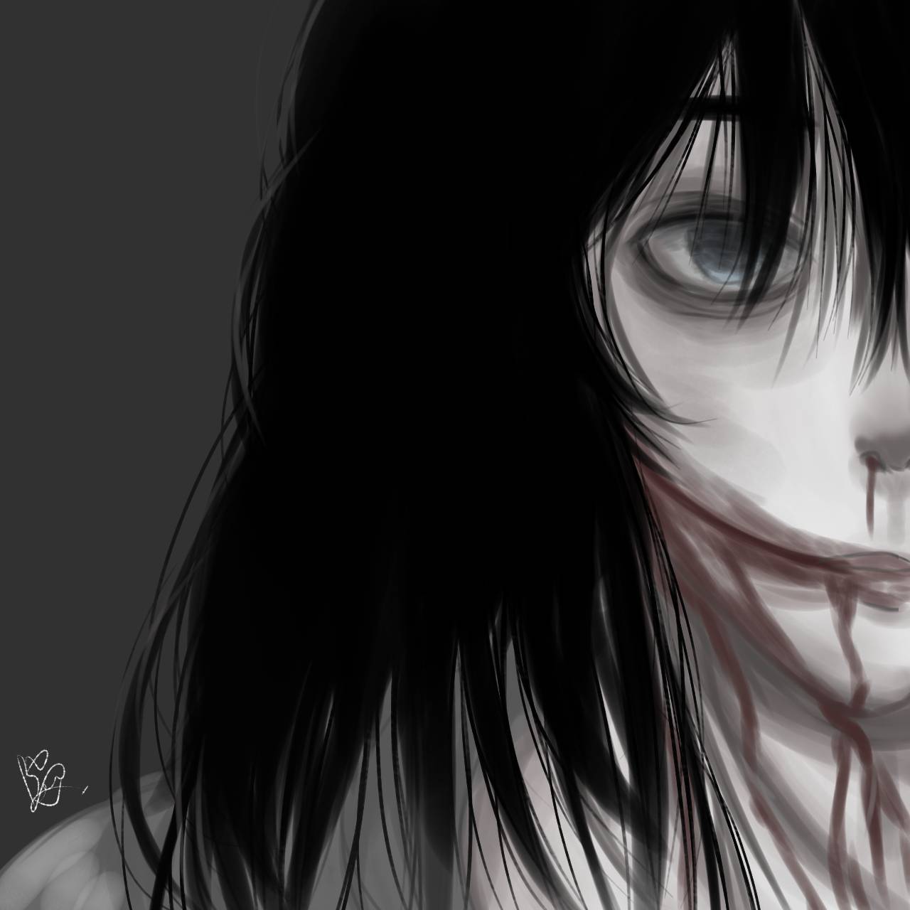 Jeff the Killer (Creepypasta fanart) by Rierden201 on DeviantArt