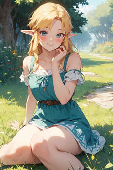 Link in sundress 8