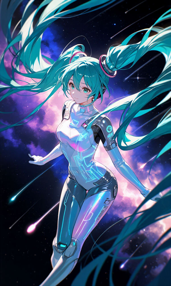 Science Miku Cosmic Miku by Joeren on DeviantArt