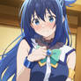 Natsuru cosplaying as Aqua