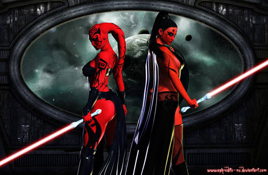 Darth Talon and Darth Maladi