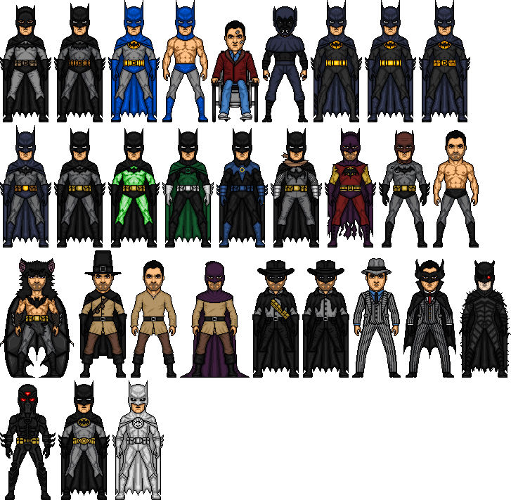 DCU Bruce Wayne Evolution by dannysmicros on DeviantArt